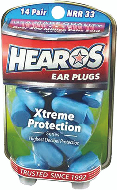 Hearos Extreme Protection Ear Plugs 14 Prs/Pack 5826