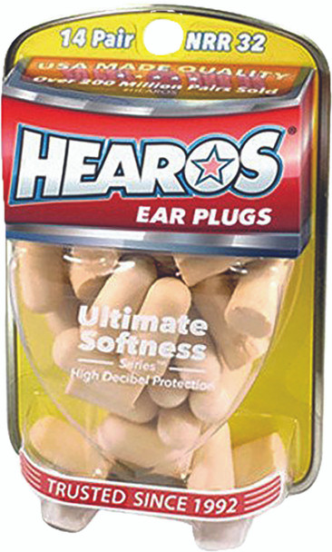 Hearos Ultimate Softness Ear Plugs 14 Prs/Pack 5210