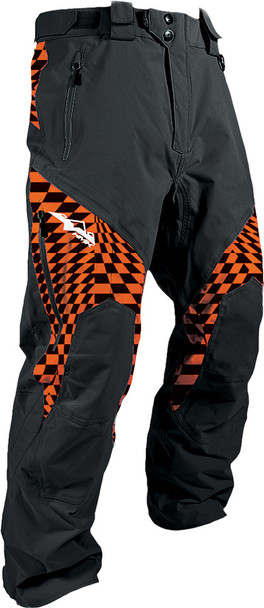 Hmk Peak 2 Pants Orange/Checker Lg Hm7Ppea2Ocl