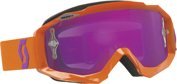 Scott Hustle Goggle Orange W/Purple Chrome Lens 217782-0036281