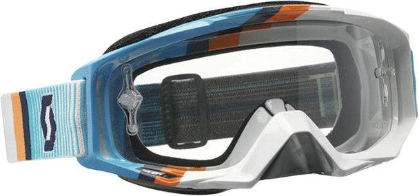 Scott Tyrant Goggle Fade White/Blue W/Clear Lens 221330-4045041