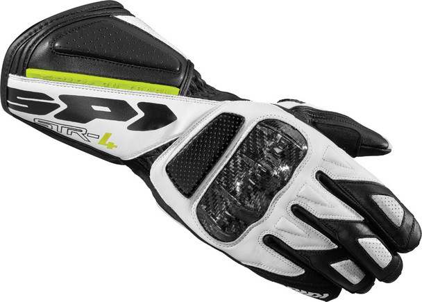 Spidi Str-4 Gloves Black/White S A154-011-S