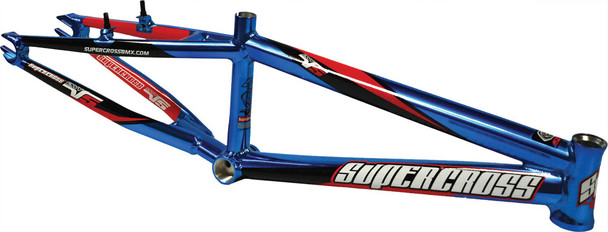 Supercross Envy V5 20" Race Frame Trans Blue Expert Xl Evv-Exl-Trb