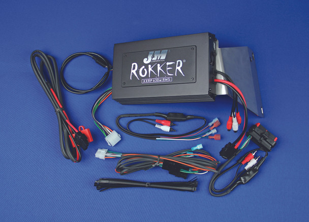J&M Rokker Xxrp 4-Ch Amplifier Kit Jamp-630Hr06-Rcp