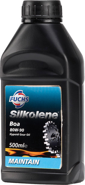 Silkolene Premium Shaft Drive Gear Oil 8 0W-90 .5 Liter 80075400483