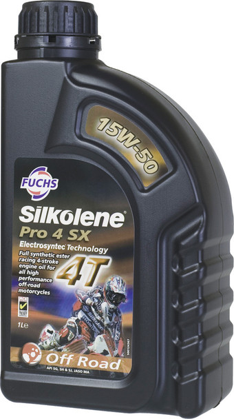 Silkolene Pro 4 Sx 4T Synthetic Oil 15W- 50 Liter 80069500478