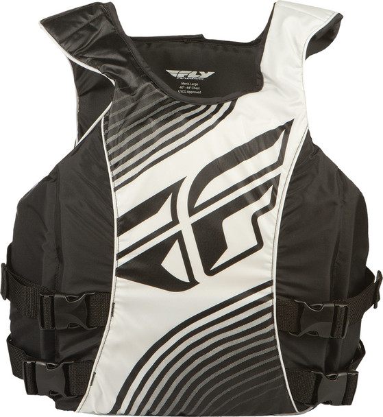 Fly Racing Pullover Life Vest Black/White L 113024-700-040-14