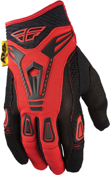 Fly Racing Evolution Gloves Red/Black Sz 8 366-11208