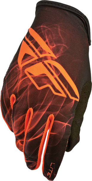 Fly Racing Lite Gloves Orange/Black Sz 12 368-01812