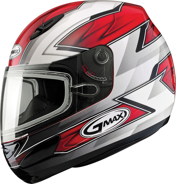 Gmax Gm-48S Helmet Razor Red/White/Silver S G6481304 Tc-1