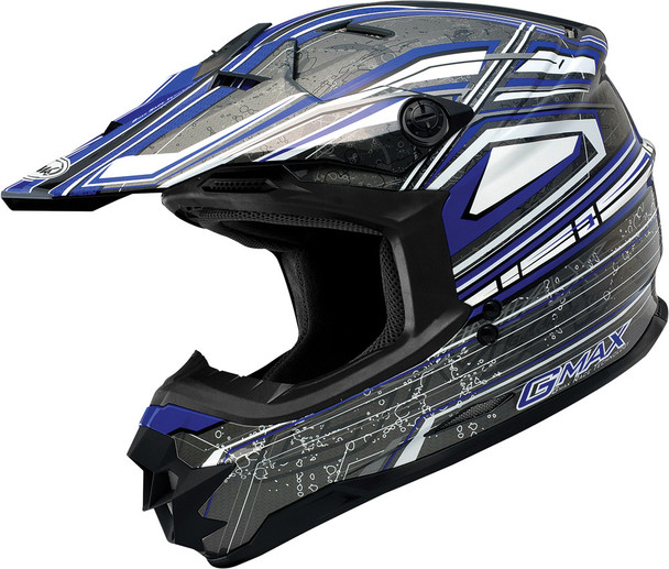 Gmax Gm-76X Bio Helmet Blu/White/Light Blue S G3768214 Tc-2