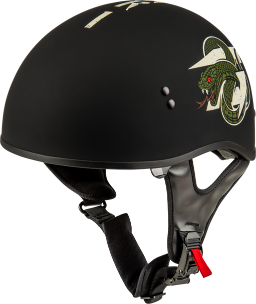 Gmax Hh-65 Drk1 Helmet Matte Black/Bone Md H165121045