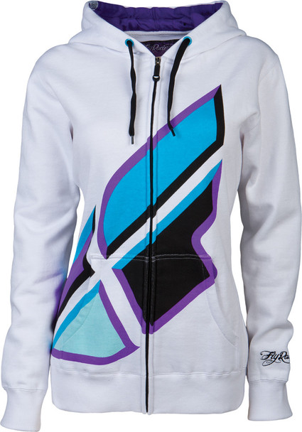 Fly Racing Contempodium Hoody White S 358-0024S