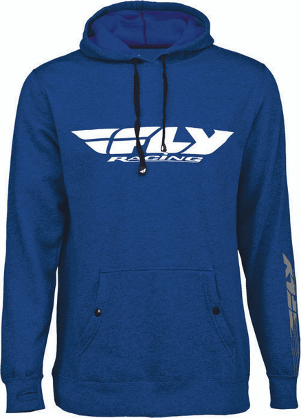 Fly Racing Corporate Hoodie Blue Sm 354-0030S