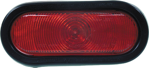 Wesbar 2" Rear Reflector Clearance Light (Red) 203386