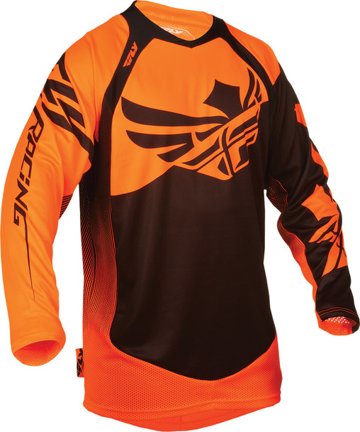 Fly Racing Evolution 2.0 Clean Jersey Black/Orange L 368-128L