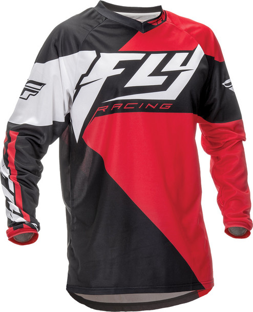 Fly Racing F-16 Jersey Red/Black Ys 369-922Ys