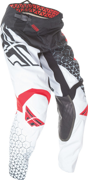Fly Racing Kinetic Trifecta Pant Black/White/Red Sz 20 369-43420
