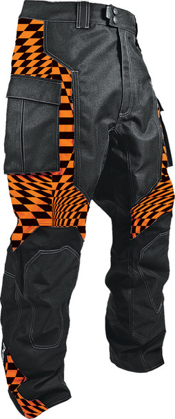 Hmk Throttle Pant Orange/Checker Xs Hm7Pthrocxs