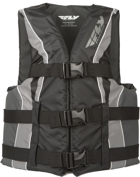 Fly Racing Fly Vest Nylon Black/Grey 3X 112224-701-110-14