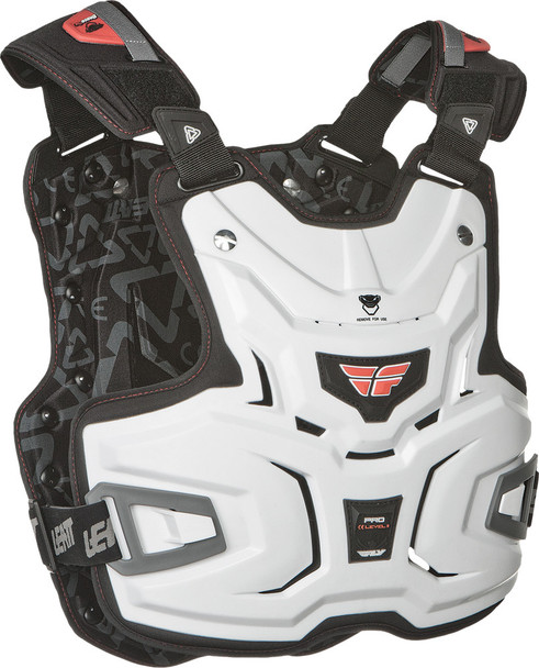 Fly Racing Pro Lite Chest Protector (White) Fly Pro Grd Lite Wt