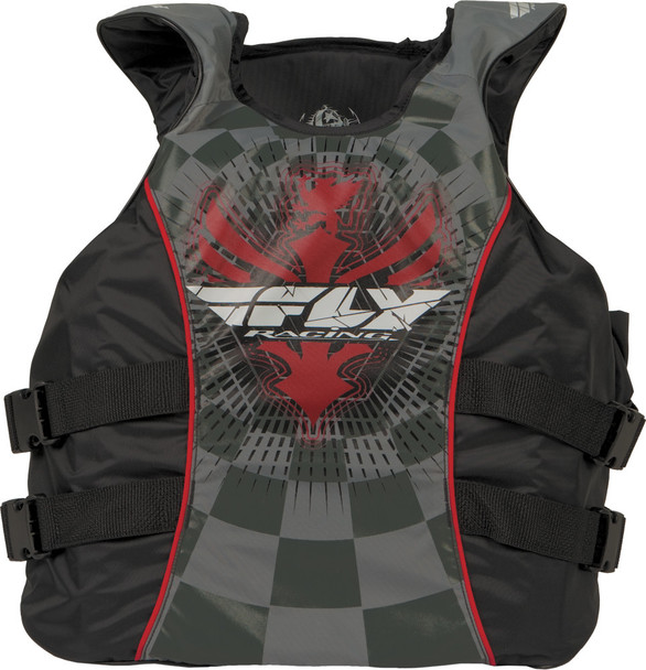 Fly Racing Pullover Life Vest Grey/Black S 62220457 Sm Gry/Blk