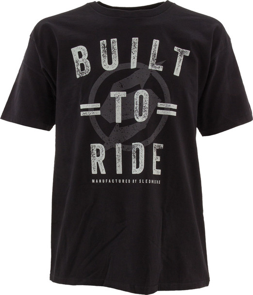 Slednecks Built To Ride Tee Black X 42111     5