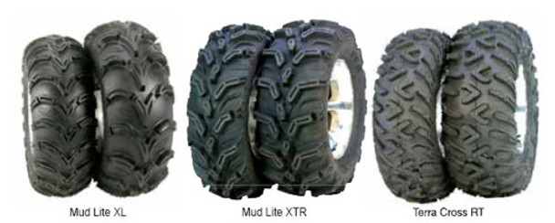 Itp Mud Lite Xl Wheel Kit Ss212 Pl Atinum 26X9-12 46539L