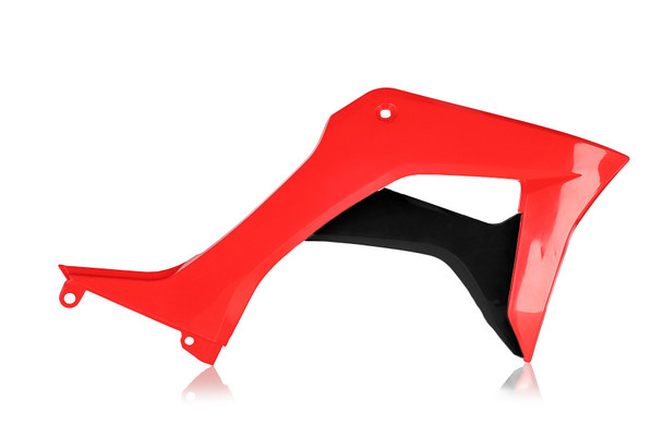 Acerbis Radiator Shroud Hon Red/Black 2872661018