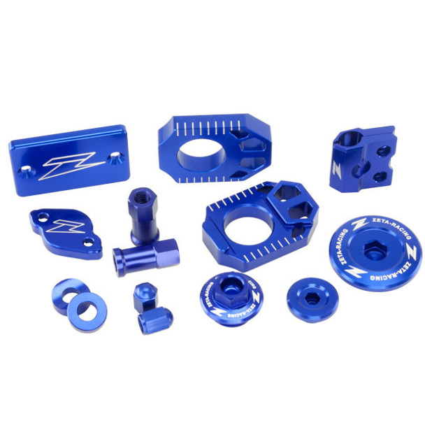 Zeta Billet Kit Yamaha Blue Ze51-2386