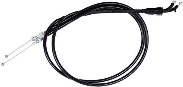 Motion Pro Black Vinyl Throttle Push-Pull Cable Set 03-0348