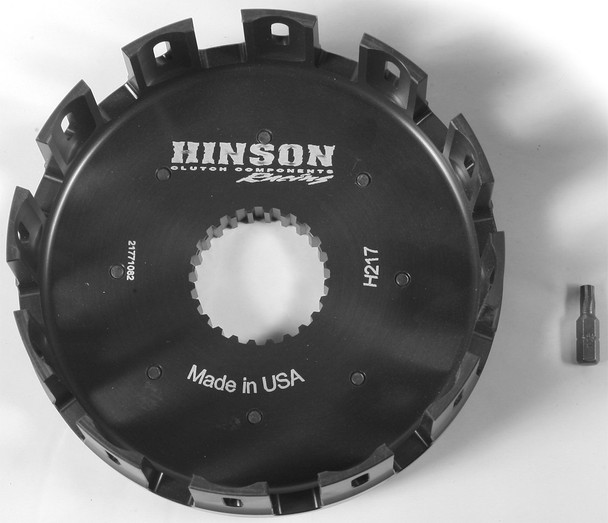 Hinson Billet Clutch Basket Kaw/Suz H217