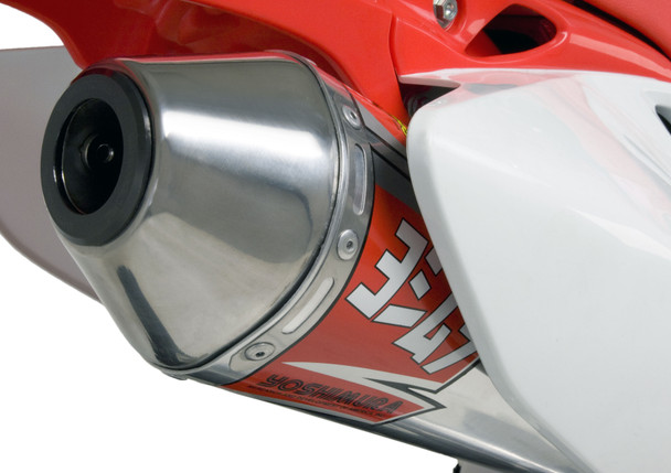Yoshimura Rs-2 Header/Canister/End Cap Exhaust Slip-On Ss-Al-Ss 2254713
