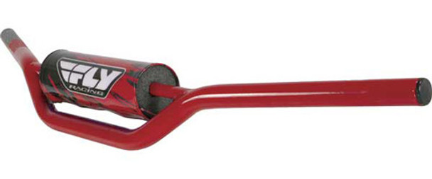 Fly Racing 1010 Carbon Steel Handlebar Yam Red Mot-107X-Pc-Rd