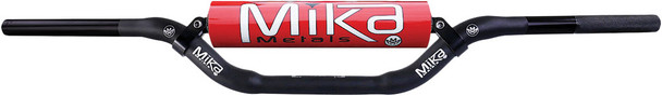 Mika Metals Handlebar Hybrid Series 7/8" Mini High Bend Red Mkh-11-Mih-Red