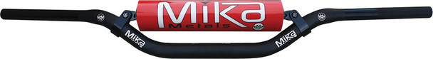 Mika Metals Handlebar Pro Series Os 1-1/8" Cr High Bend Red Mk-11-Ch-Red