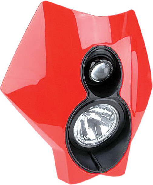 Trail Tech X2 Dual Sport Halogen Light (Red) 37T4-70