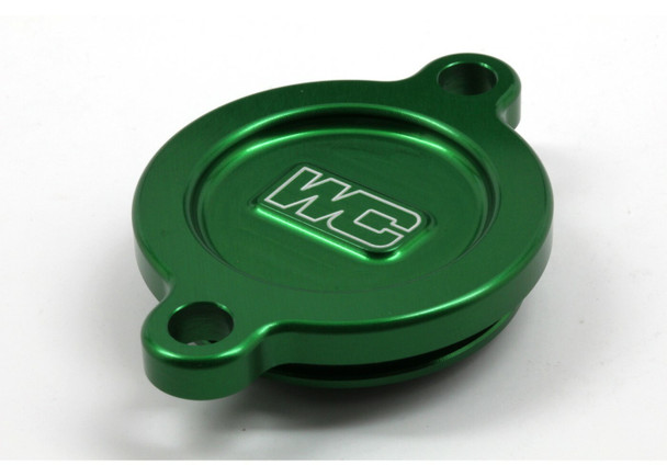Works Oil Filter Cover Green Kaw 27-046