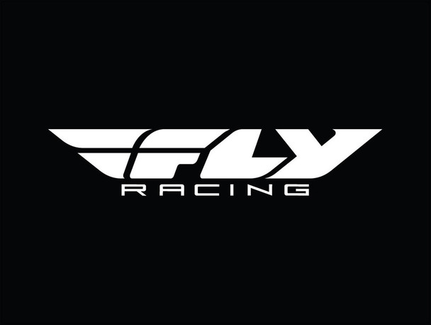 Fly Racing Sign Black W/White Logo 47" X 35" 363-Sign47Fly