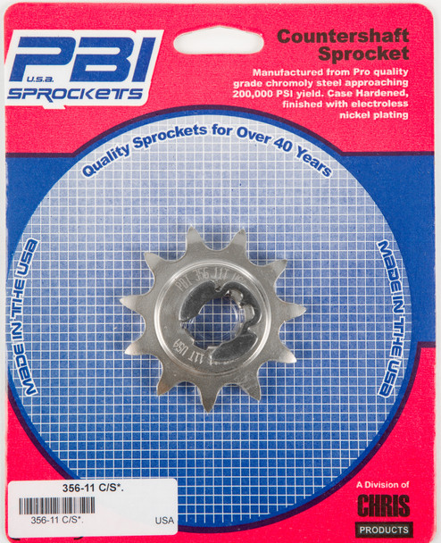 Pbi Front Cs Sprocket Steel 11T-520 Hon 356-11