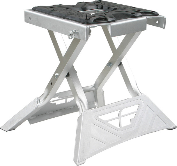 Fly Racing Folding Mx Stand (Silver) Pr-01