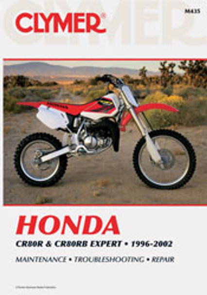 Clymer Repair Manual Hon Cr80R Cm435