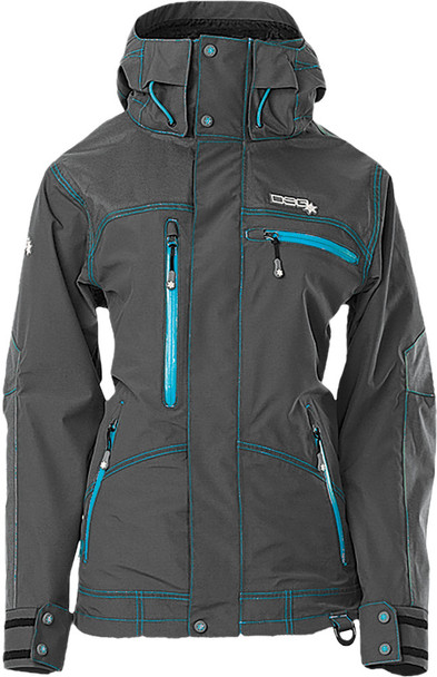 DSG Avid Neo Jacket 3X Charcoal/Blue 97022