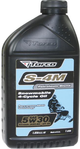 Torco S-4M 4-Stroke Oil 5Gal S620530E