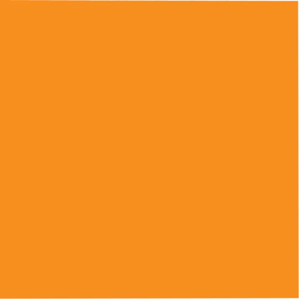 Balboa Bandanna Poly/Cttn Blend High Visibility Orange 22 X 22In B142