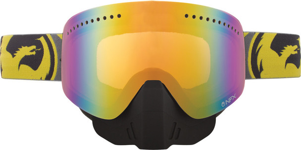 Dragon Nfx Snow Goggle Flair W/Gold Ion Lens 722-1548