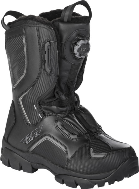 Fly Racing Marker Boa Boots Black Sz 07 361-96207