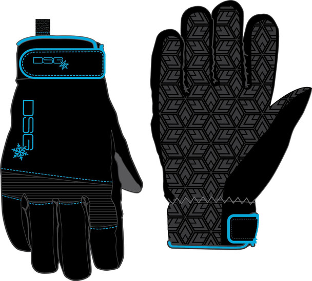 DSG Versa Style Gloves Blue Sm 98859