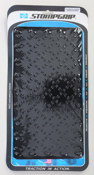 Stompgrip Stompgrip Sheet Black Quadplate 33-13-0001B
