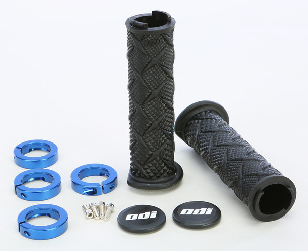 Odi ATV X-Treme Lockon Grip Black/Blue J30Xtb-U